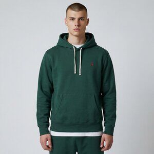 ​Polo Ralph Lauren RL Fleece Hoodie Mens Size L Embroidered Pony Old Money NWT